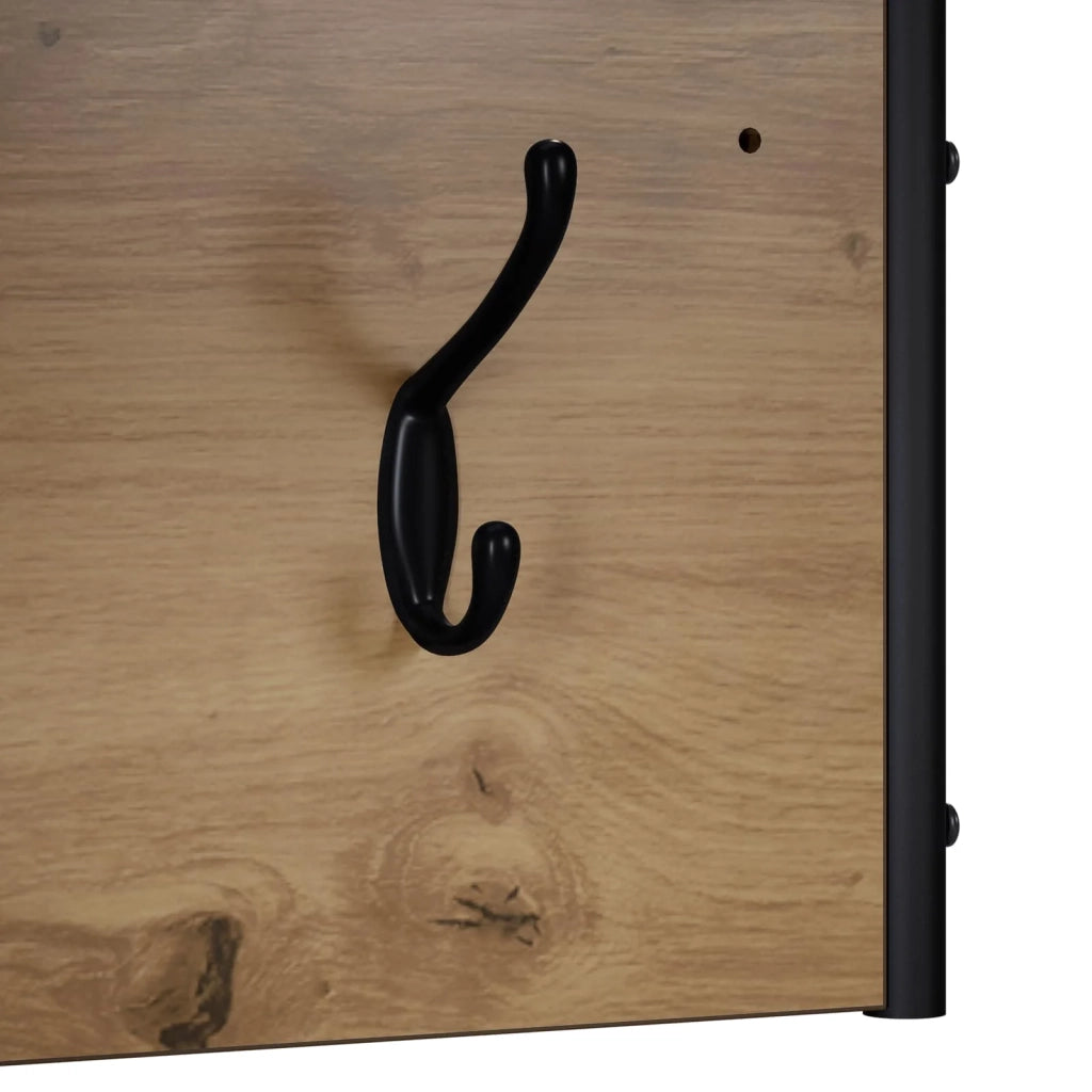 Appendiabiti Rovere Artigianale 100 x 30 x 25 cm 8014093