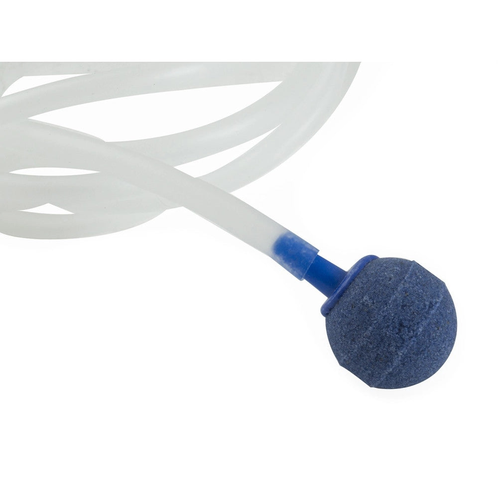 Trade Shop - Set Per Areatore Con Pietra Porosa E Tubo Flessibile In Silicone Acquario 2mt -