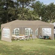 Tenda per feste a pop-up Crema 575 x 288 x 245 cm 42019889