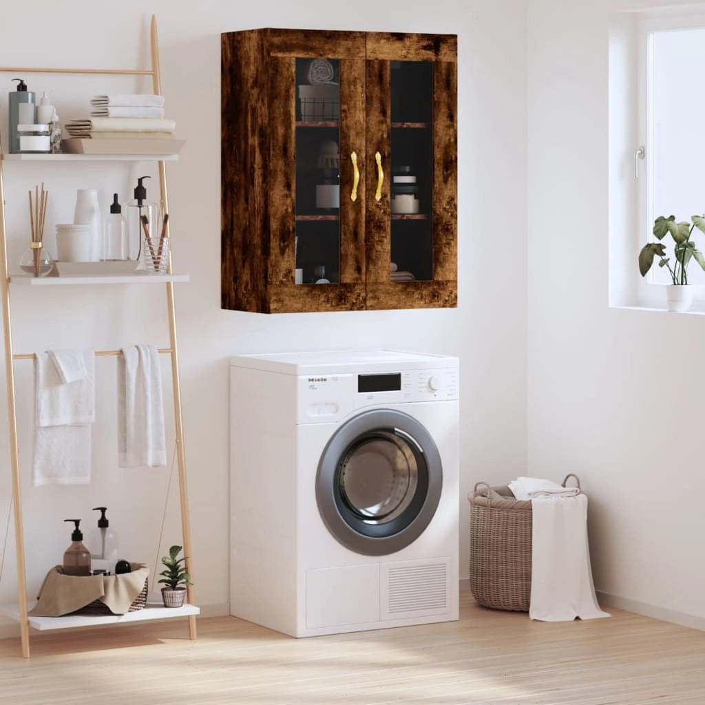 Mobile a Parete Rovere Fumo 69,5x34x90 cmcod mxl 128774
