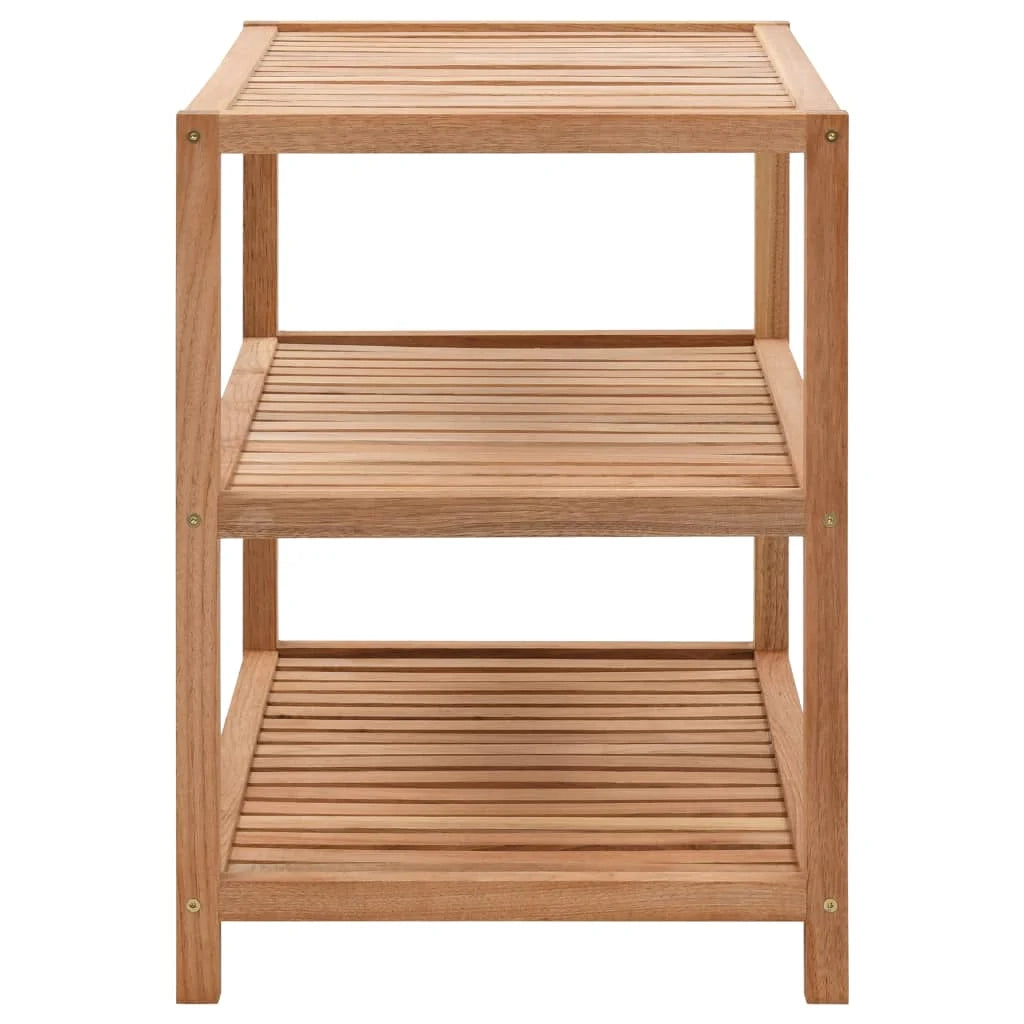 Mensola da bagno in legno massello di noce 65 x 40 x 55 cm 02_0000682