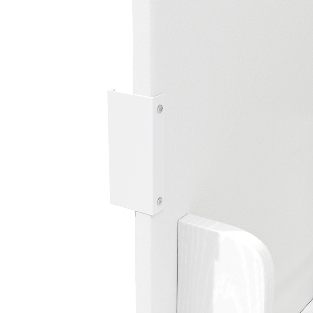 ISOLA DA CUCINA 130x45(75)x92 cm MDF Bianco con ruote