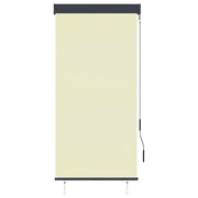 Tenda a Rullo per Esterni 80x250 cm Crema 145953
