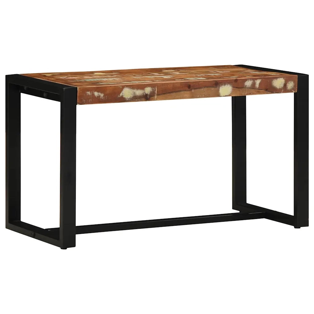 Panca Multicolore 80x35x45 cm in Legno Massello Recupero 4015980