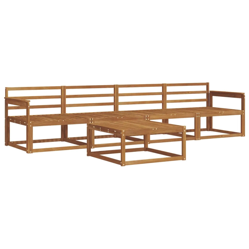 Set di divani da esterno 5 pcs Naturale 3367147