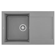 Lavello Elleci Incasso 1 vasca 79x50 Easy 300 Granitek Grigio Cemento LGY30048
