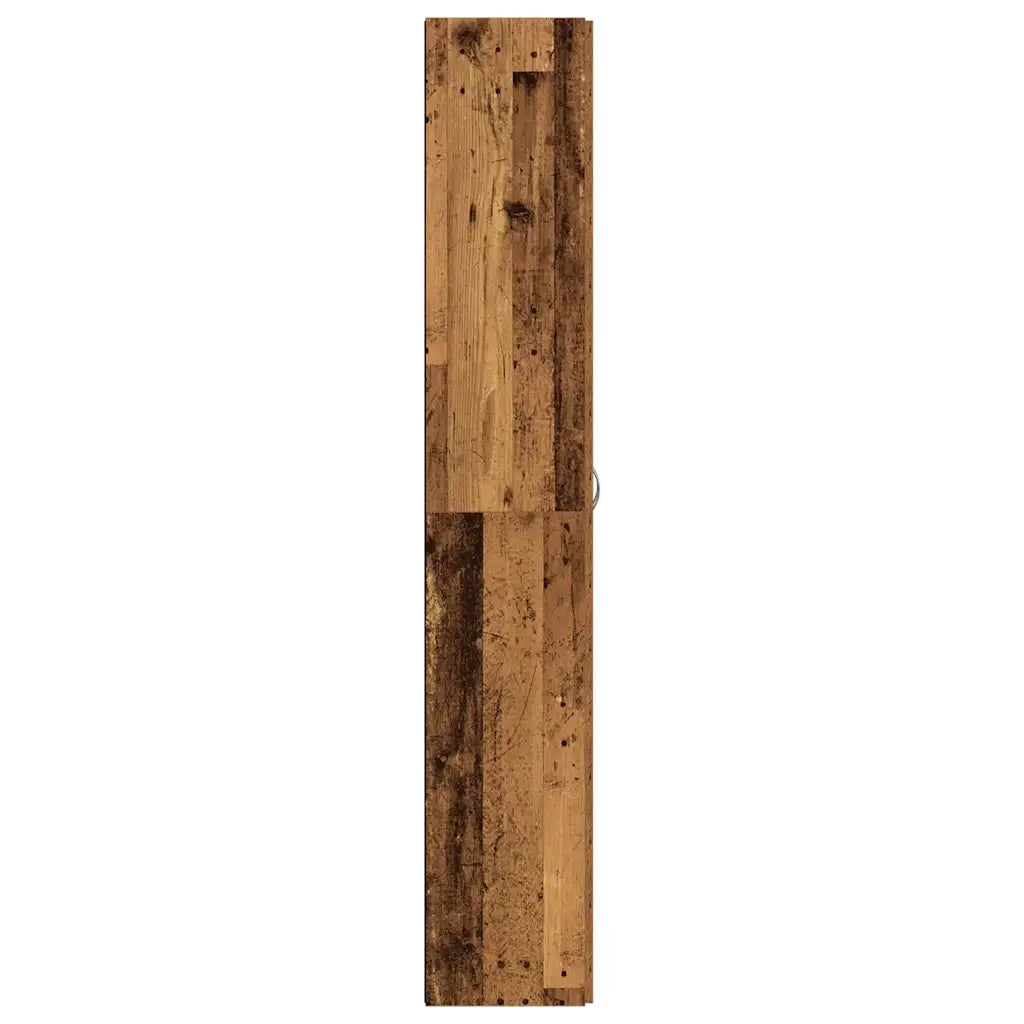 Credenza Legno Antico 60x32x190 cm in Truciolato