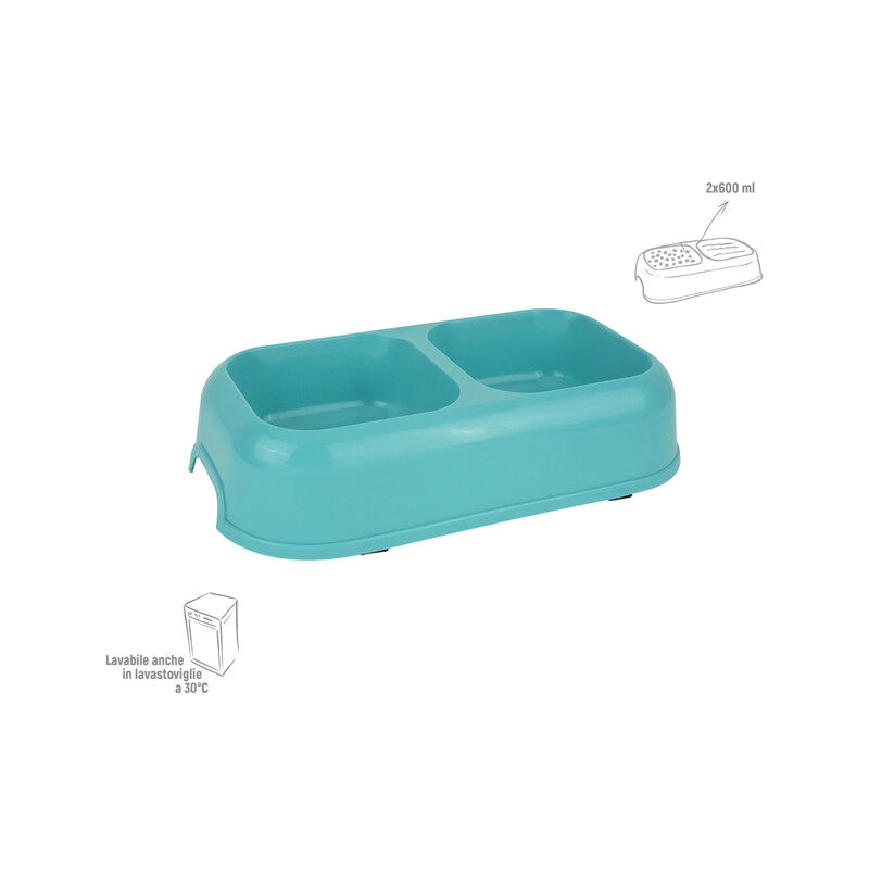 ZOOV CIOTOLA DOPPIA RETTANGOLARE VERDE LARGE- 1,0 pz