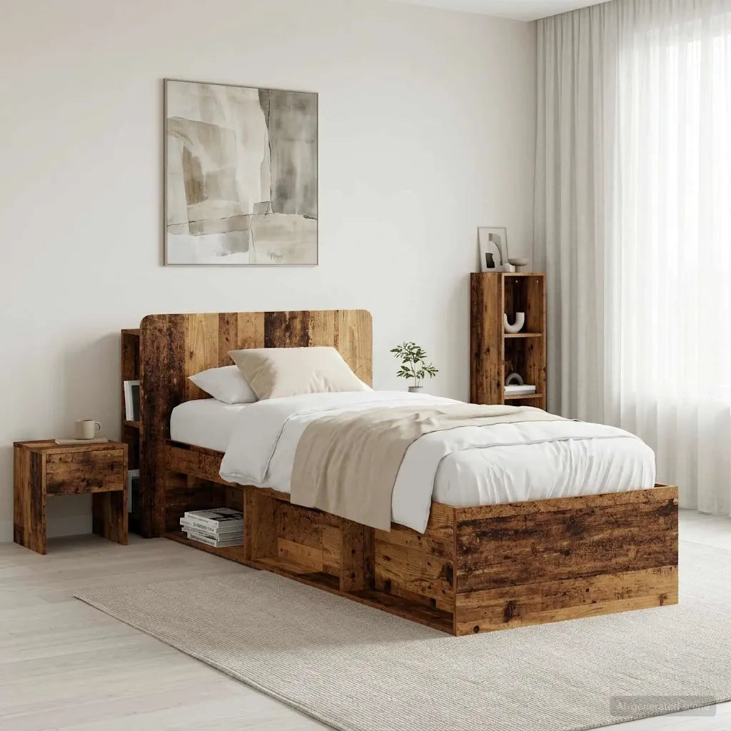 Testata del letto Legno antico Legno ingegnerizzato 8001199