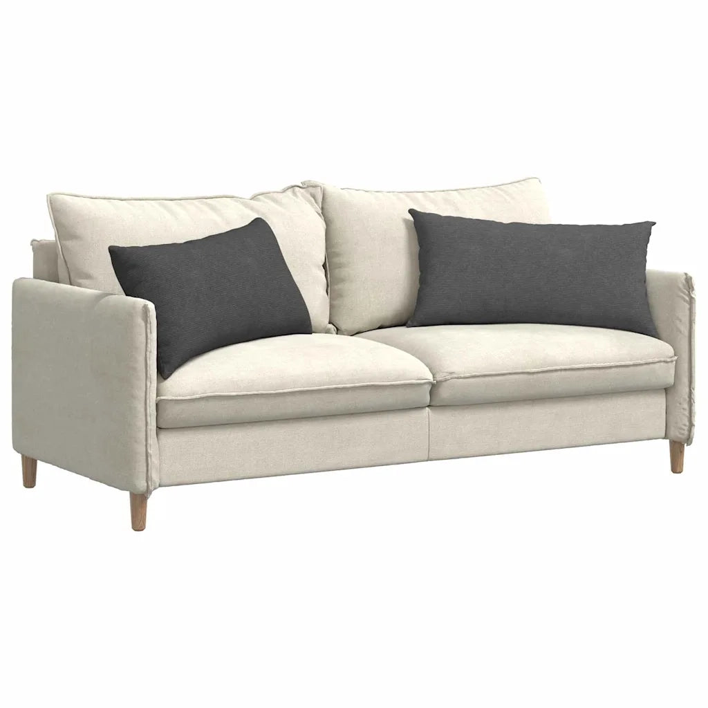 Cuscini da Divano 2 pz-Set di 2 Cuscini per Sofa Grigio scuro 80 x 40 cm 653586
