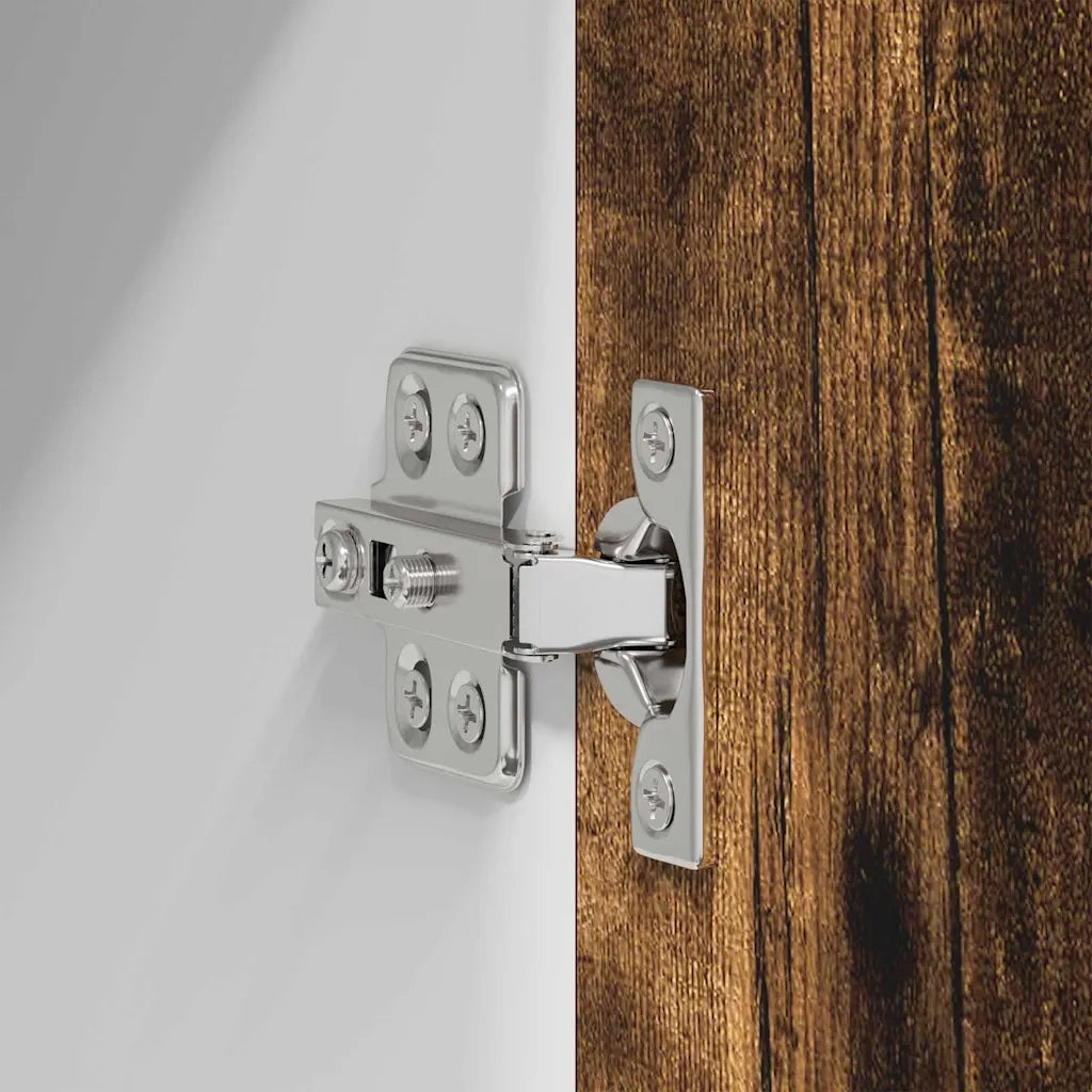 Armadio pensile Rovere fumé 60 x 31 x 100 cm Legno multistrato 884358