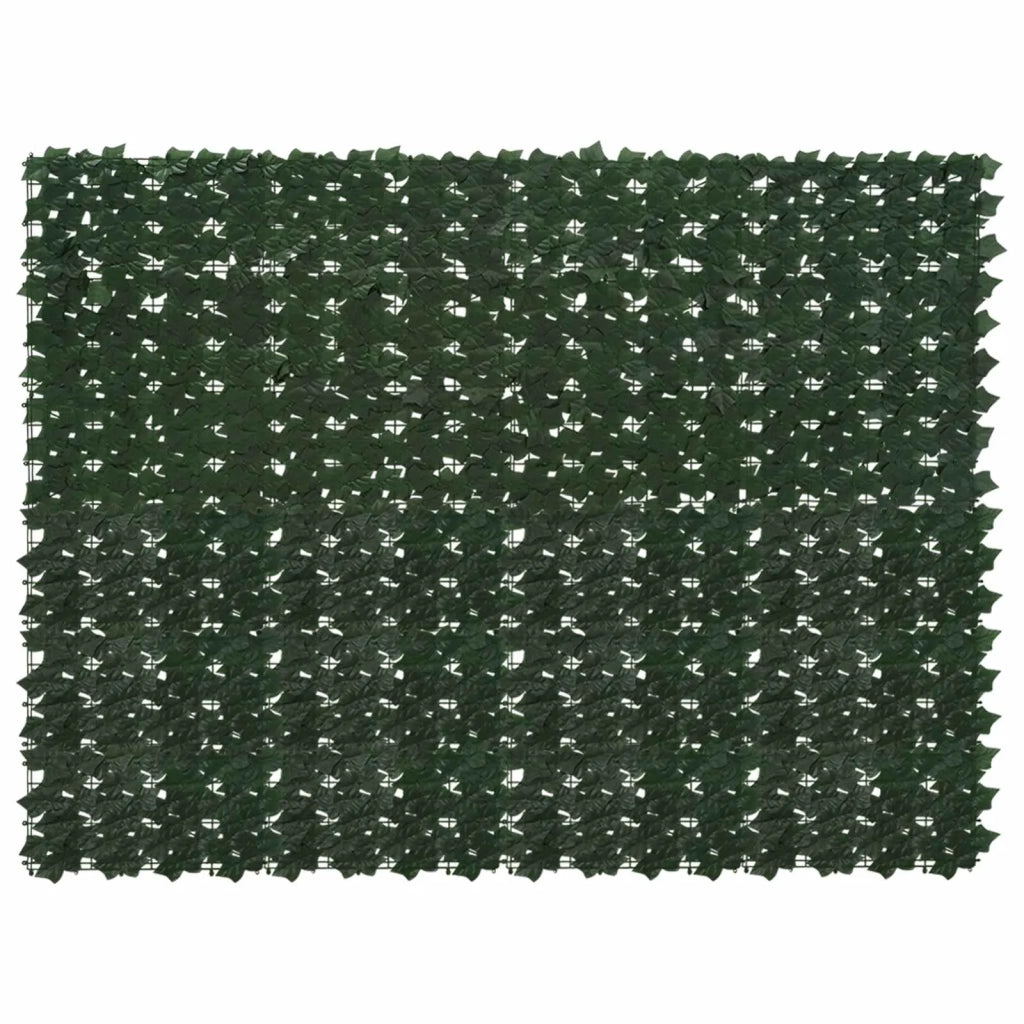 Schermo per balcone con foglie Verde Scuro 200 x 150 cm 42040632