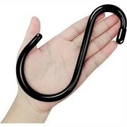 Pacchetto da 12 S-haken | 15 cm, spessi | Disegno antislip | Armadio/Cucina/Attrezzatura/Plante/Biciclette