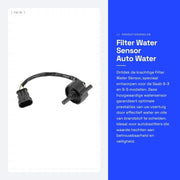 Sensore di acqua per auto - compatibile con 9-3/9-5 - compatibile con ABS - compatibile con OE 12762673
