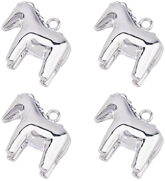 4 Pezzi di Supporti 3D per Collane di Cavallo in Oro 

 o r 4 pezzi di supporti 3D per collane di cavallo in oro