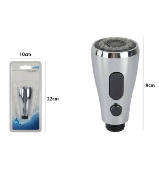 Trade Shop - Aeratore Rompigetto E Doccetta Per Rubinetto Miscelatore 59225 Doppia Funzione -