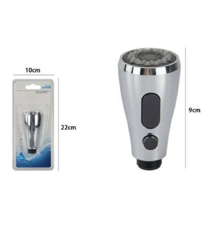 Trade Shop - Aeratore Rompigetto E Doccetta Per Rubinetto Miscelatore 59225 Doppia Funzione -