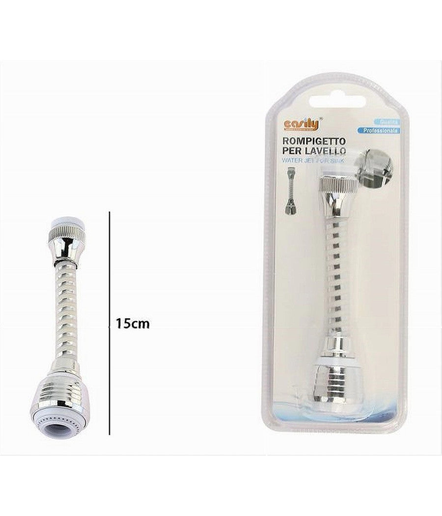 Aeratore Rompigetto Lavello Rubinetto Doccetta Cromato Filtro Prolunga Snodo 87154         