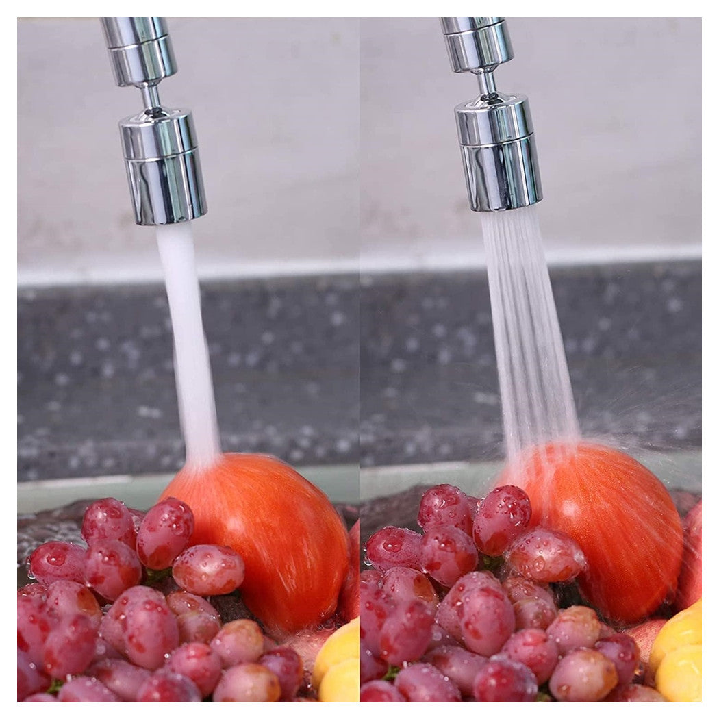 Trade Shop - Aeratore Rompigetto Prolunga Rubinetto Girevole Antispruzzo In Plastica 22-24mm 87977         