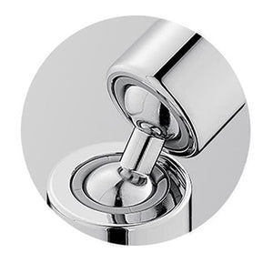 Trade Shop - Aeratore Rompigetto Prolunga Rubinetto Girevole Antispruzzo In Plastica 22-24mm 87977         