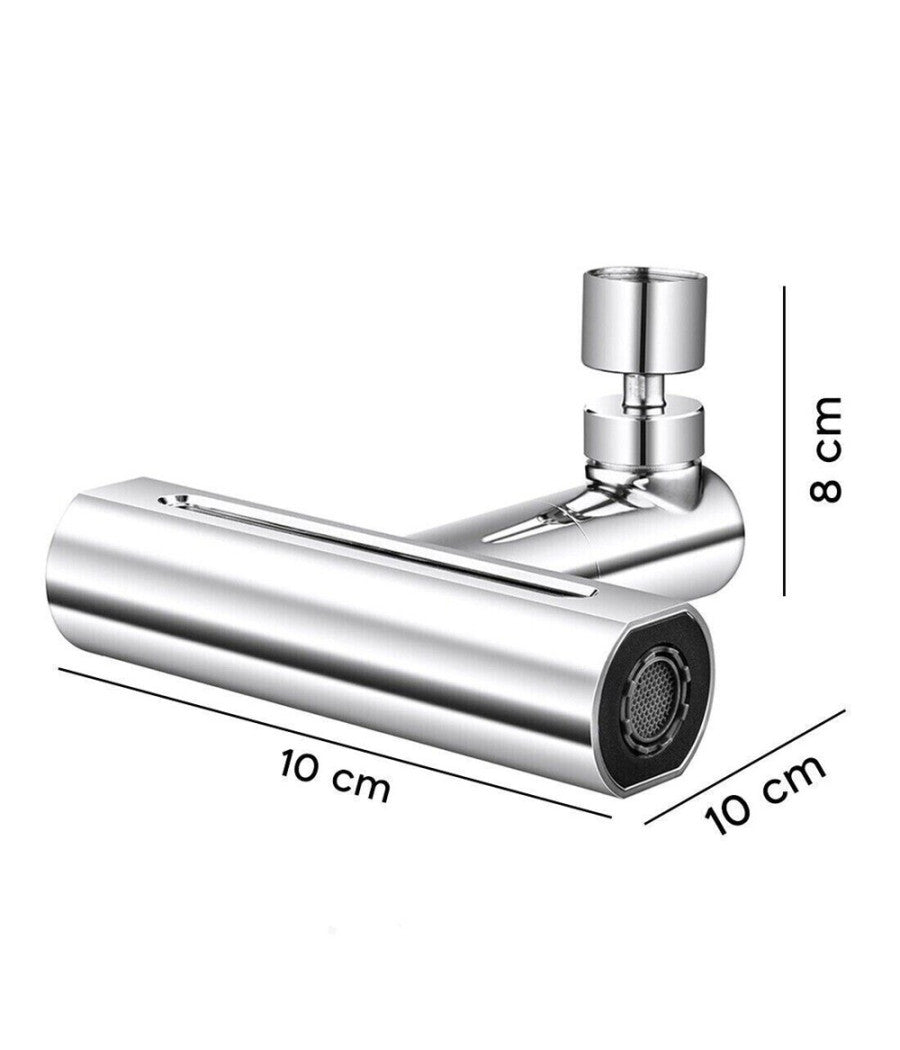 Aeratore Rubinetto Cucina Rotazione 360° Prolunga Lavandino Bagno Multifunzione         