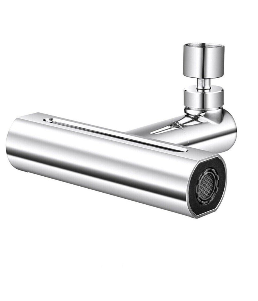 Aeratore Rubinetto Cucina Rotazione 360° Prolunga Lavandino Bagno Multifunzione         