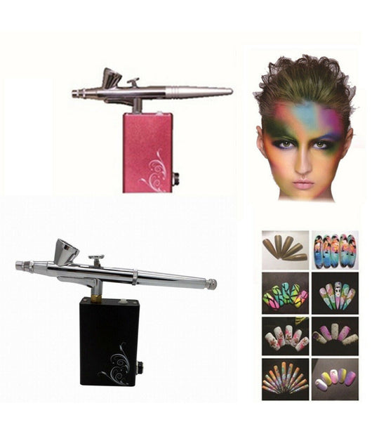 Aerografo 0,2 Mm Ricaricabile Usb Spray Aeropenna Tattoo Nail Art Unghie Pittura         