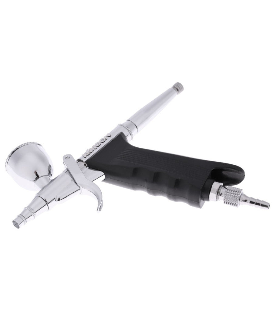 Aerografo Doppia Azione Tratto Fine 0,3mm Aeropenna Aria Compressa Serbatoi         
