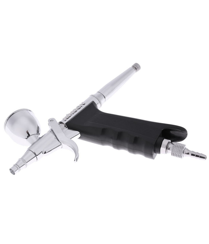 Aerografo Doppia Azione Tratto Fine 0,3mm Aeropenna Aria Compressa Serbatoi         