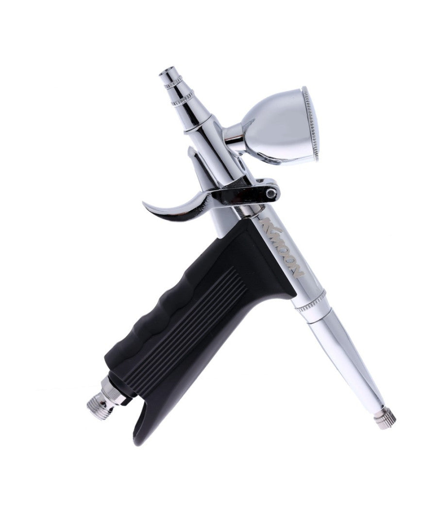 Aerografo Doppia Azione Tratto Fine 0,3mm Aeropenna Aria Compressa Serbatoi         