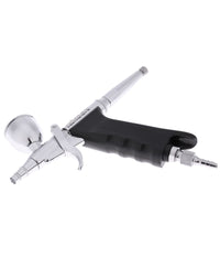 Aerografo Doppia Azione Tratto Fine 0,3mm Aeropenna Aria Compressa Serbatoi         