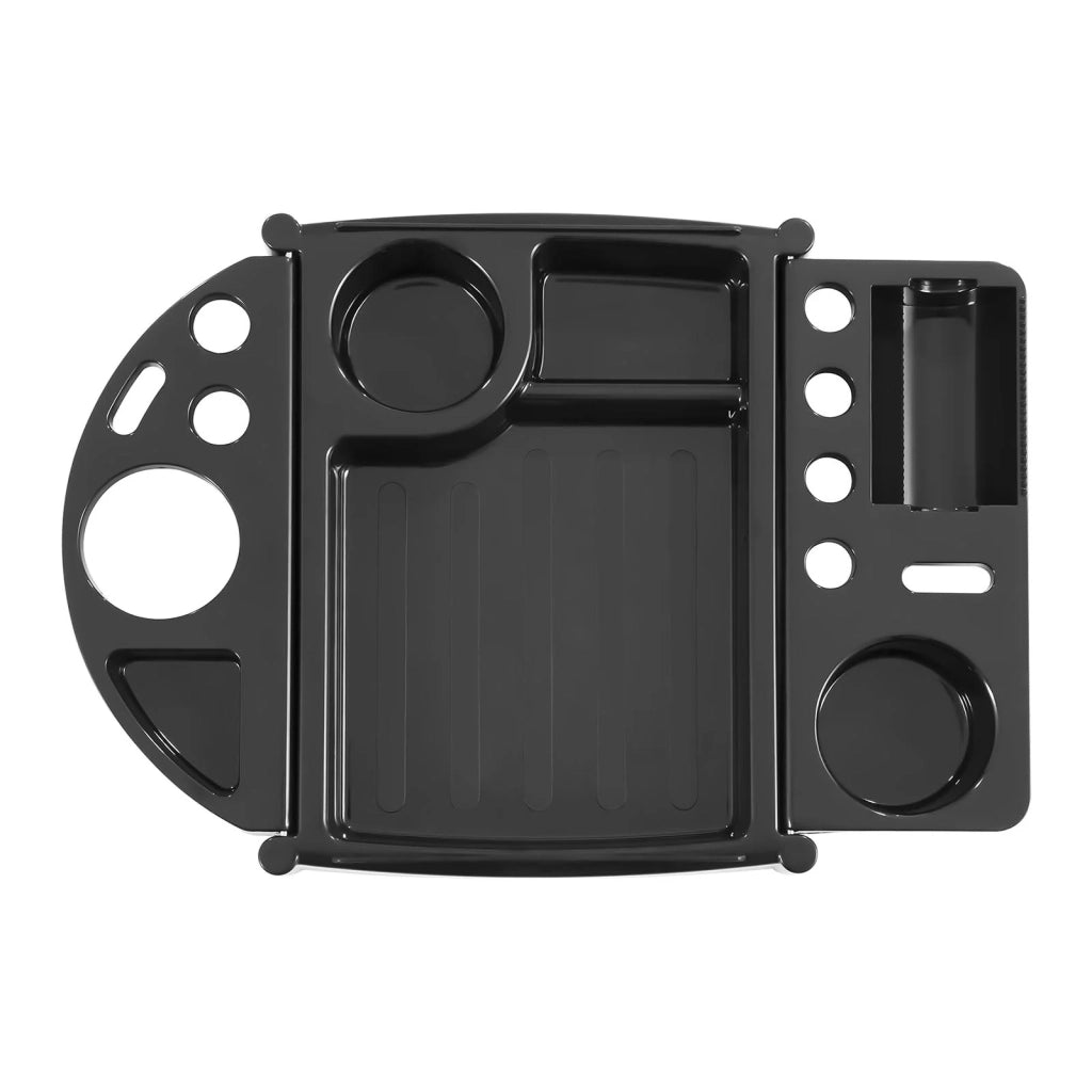 Tavolo da parrucchiere con cassetti nero 14_0007820