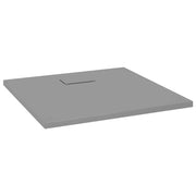 Piatto doccia da bagno grigio SMC 90 x 90 cm 02_0001975