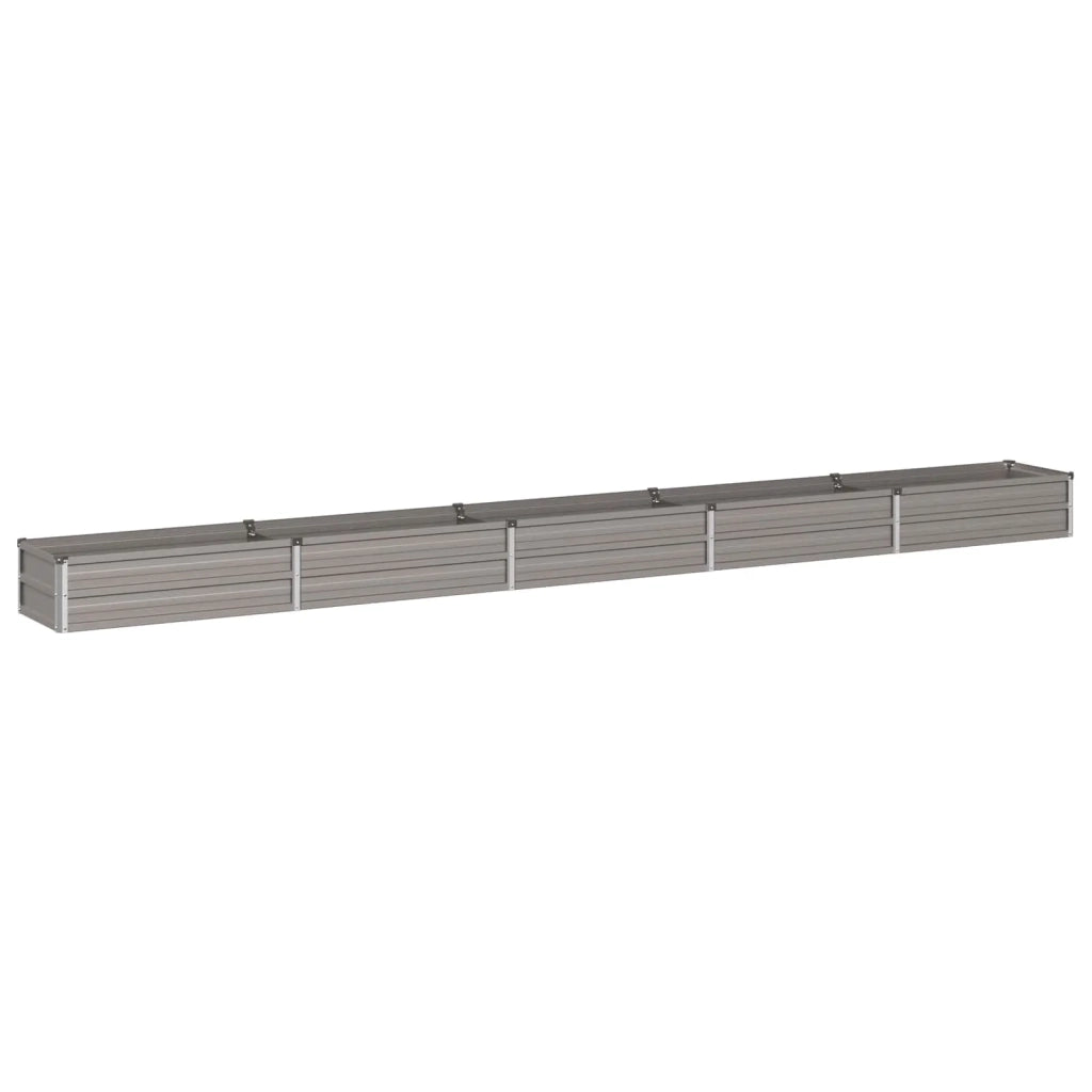 Letto rialzato da giardino Ruggine 400 x 40 x 24 cm cartone 8006358