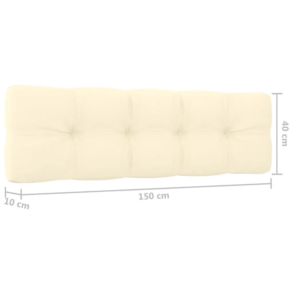 Set Salotto Giardino con Cuscini 3 pz in Pino Impregnato 3065785