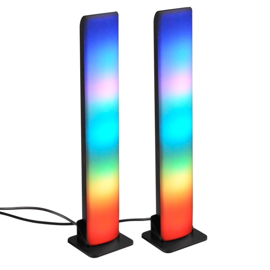 Lampada gaming scrivania LED 5W RGB musica telecomando Polux