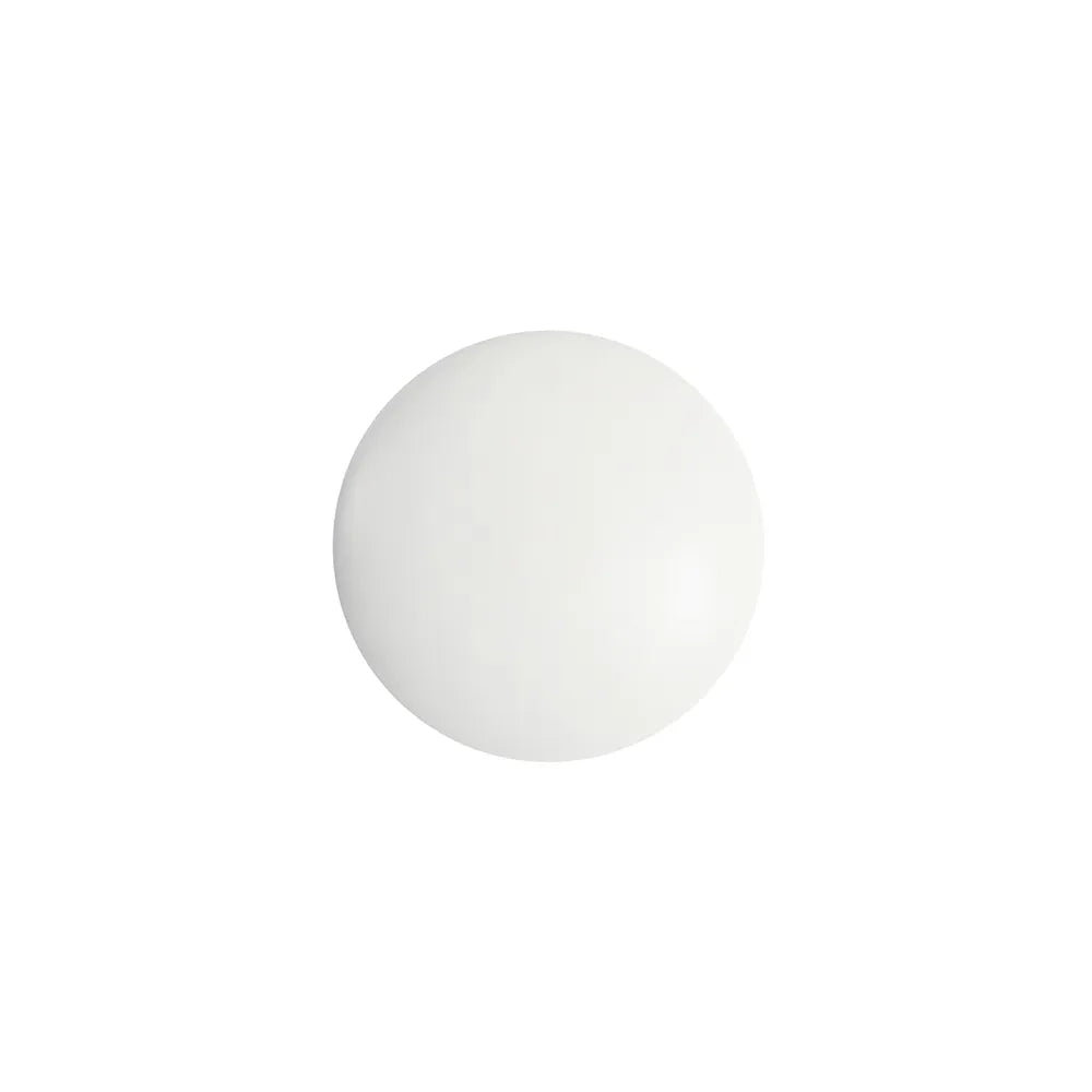 Piletta click-clack universale lavabo bidet in ottone con tappo bianco opaco | Noana