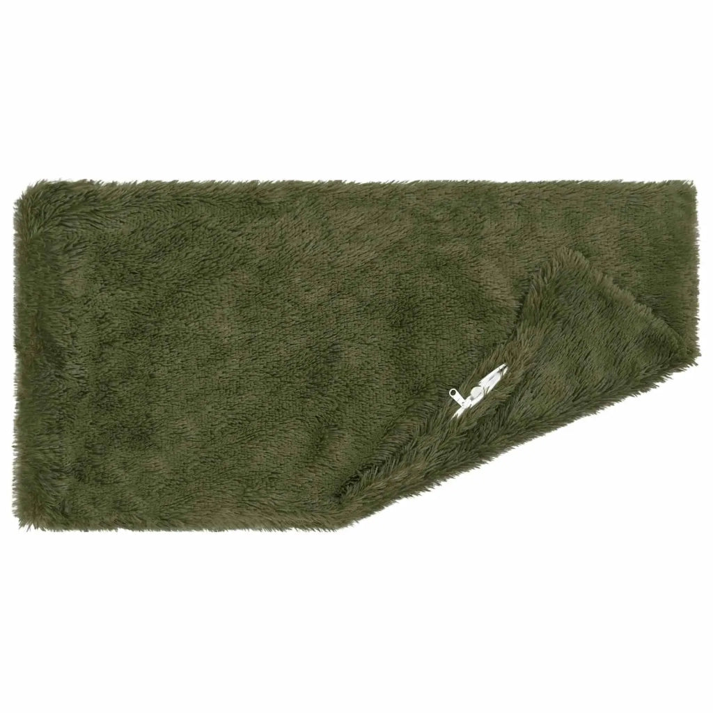 Cuscino con cuscino HEERLEN 6 pz Verde Fleece PV 925494