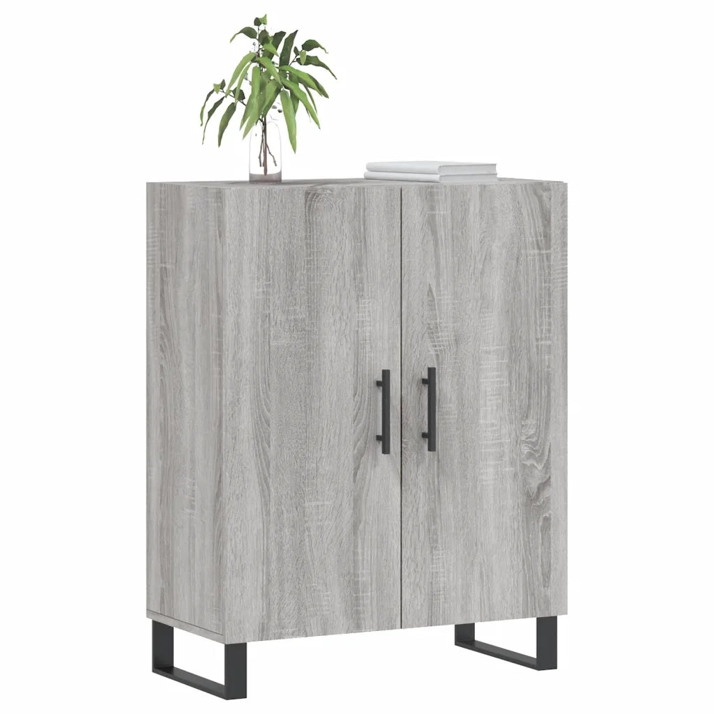 Credenza | Madia | Buffet da pranzo | Armadio da pranzo Grigio Sonoma 69,5x34x90 cm in Legno Multistrato