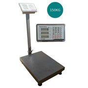 Trade Shop - Bilancia Industriale Da Terra Con Piattaforma Display Digitale Peso 150 Kg -