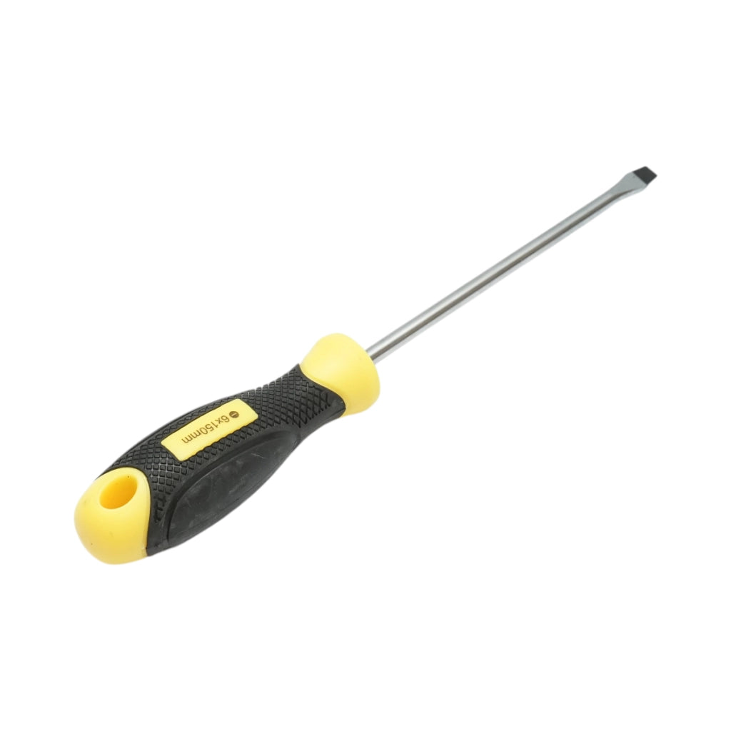 Cacciavite dritto Crownman 6x150mm con punta magnetica professionale Cr-V