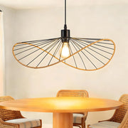 Lampada a sospensione ZMH vintage a 1 fiamma E27 nera per sala da pranzo lampadina non inclusa