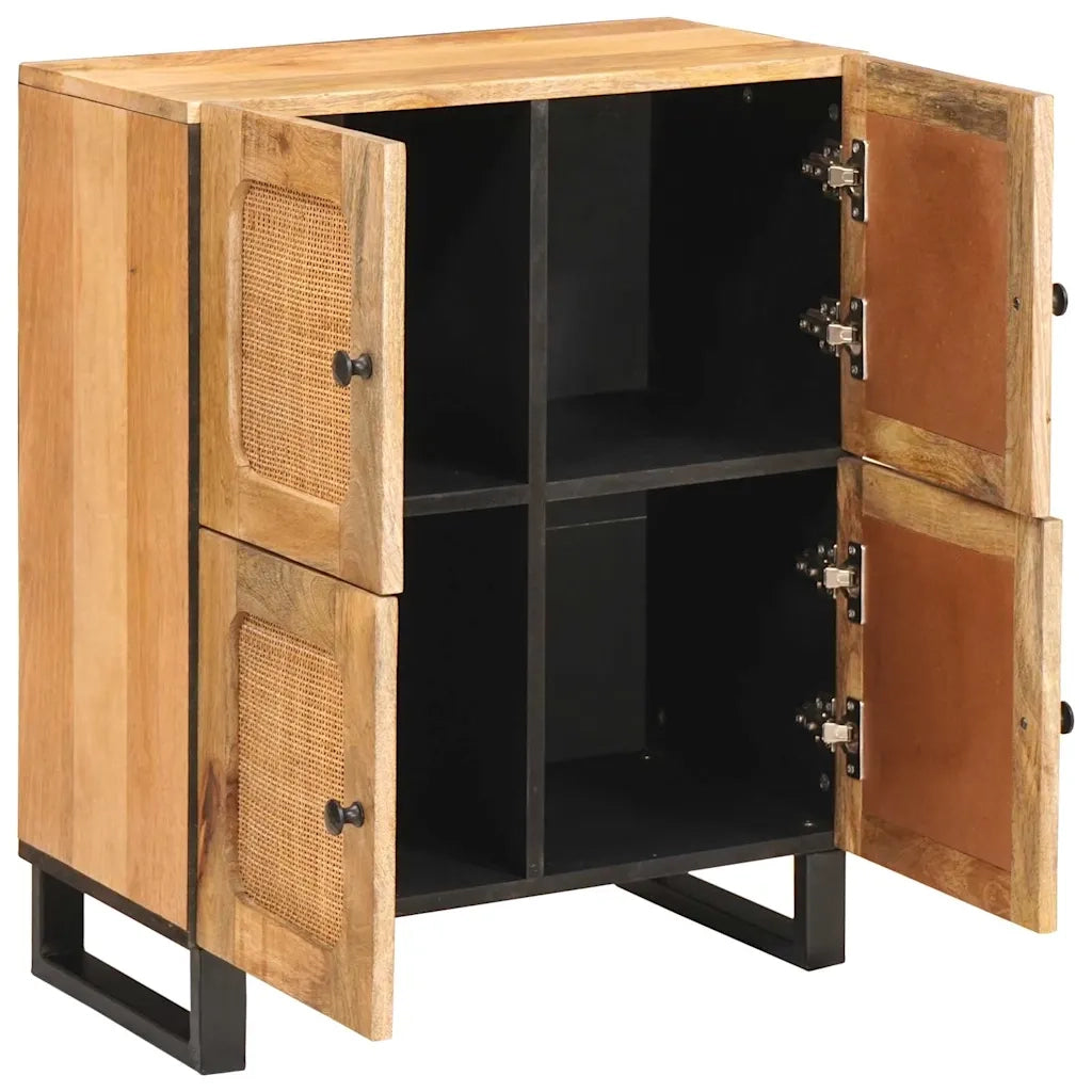 Credenza Marrone 60 x 33 x 75 cm Legno di mango massello 4018070