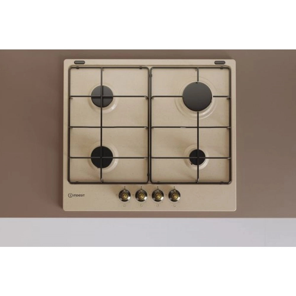 Indesit TH 642 /I (AV) Avena Da incasso 58 cm Gas 4 Fornello(i)