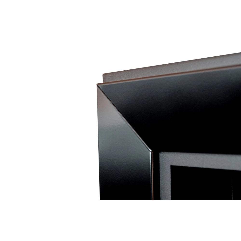 Caminetto a Bioetanolo Frame 550 SimpleFire da incasso con Vetro Nero