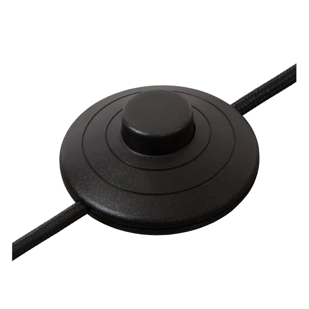 Lampada da terra rattan beige/nero 1xE27 BENSEN Lucide