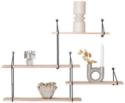 Pannelli di supporto industriale - Libreria scandinava - 99cm x 17,5 cm x 62 cm