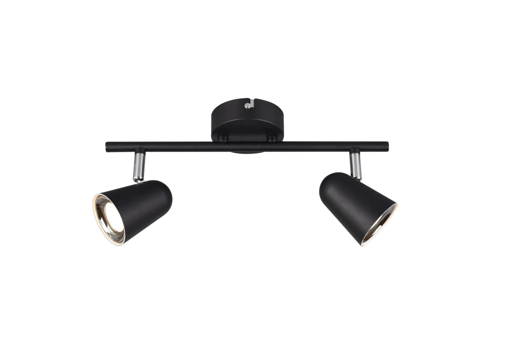 Faretto da Interno a LED in Plastica Nero Opaco