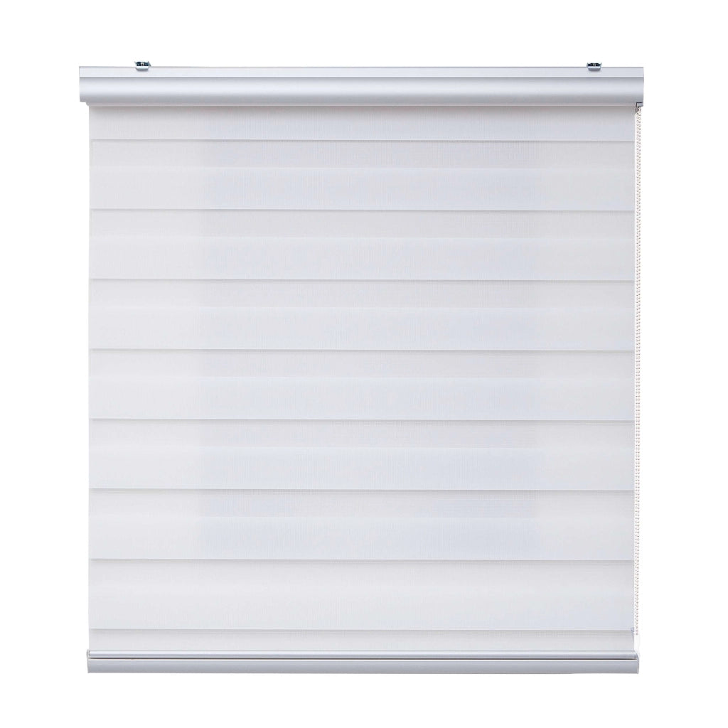 Tenda a Rullo giorno / notte Premium Con Finiture premium Bianco 120x250 cm