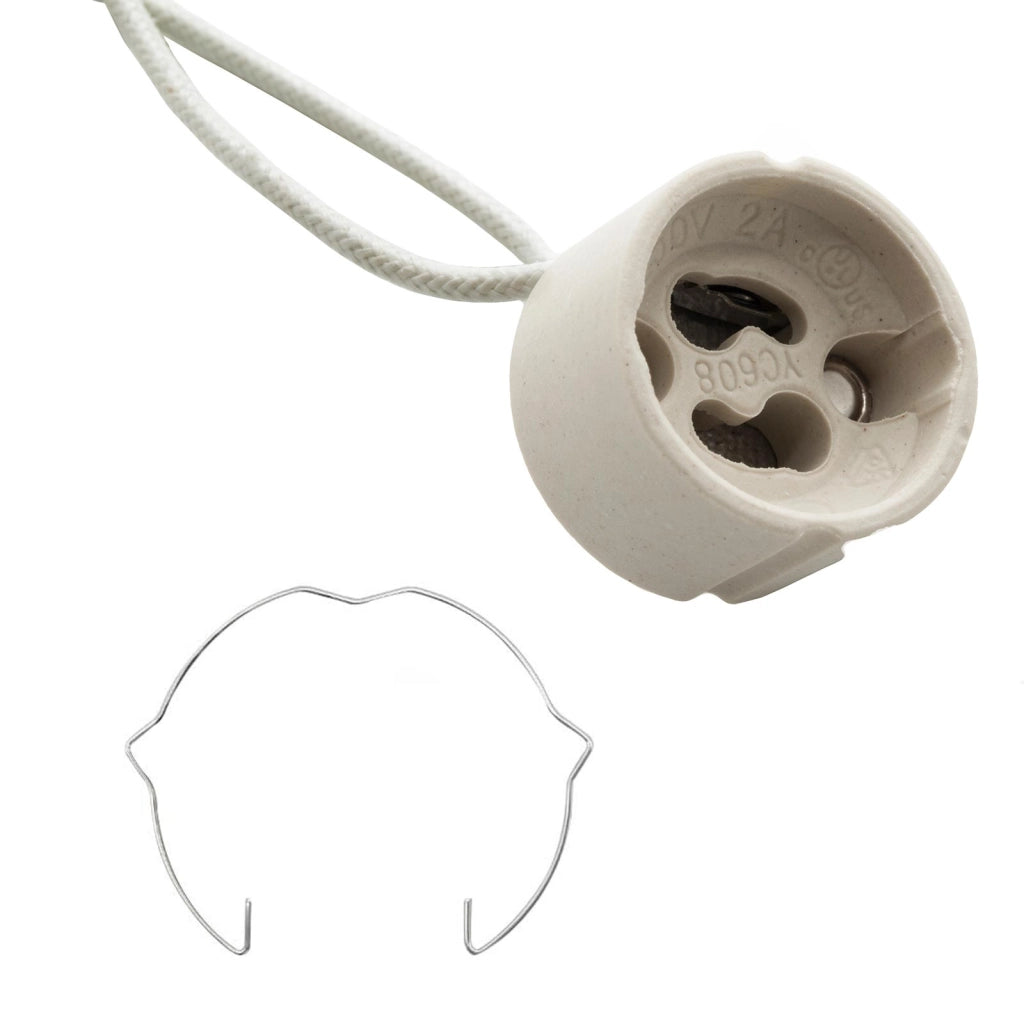 Plafoniera quadrata porta faretto gesso attacco GU10 luce soffitto interni negozio vetrine soffitto 230V altezza 14cm